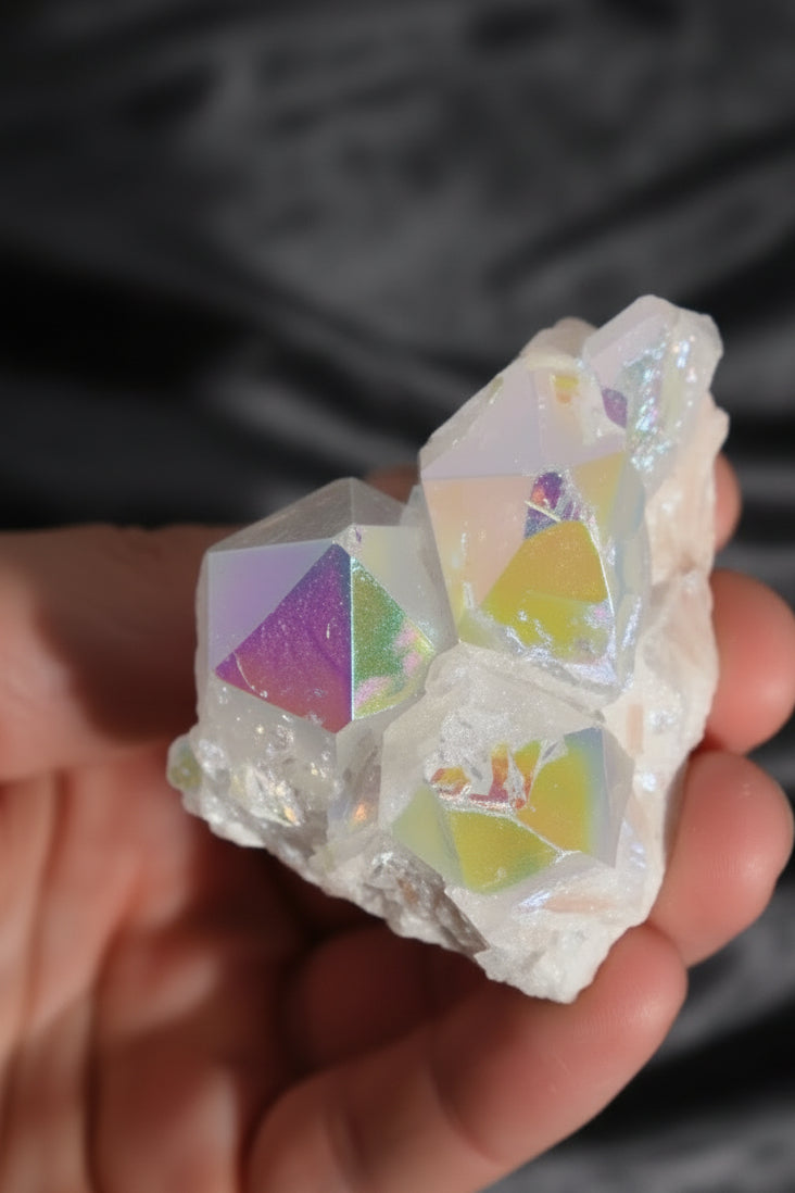 Med Enhanced Quartz - Aura Angel Quartz