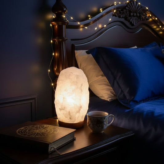 Crystal Rock Himalayan Salt Lamp - & Base apx 3-5kg