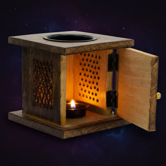 Large Mango Box Burner - Elephant