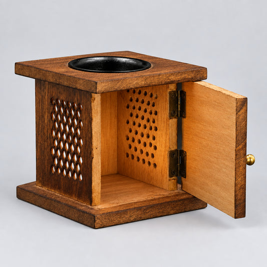 Large Mango Box Burner - Buddha