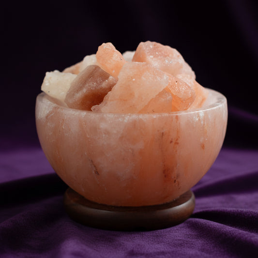 Salt Fire Bowl and Chunks - 15cm x 9cm