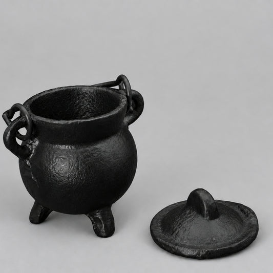 Extra Small Cast Iron Cauldrons 5x7cm - Set of four