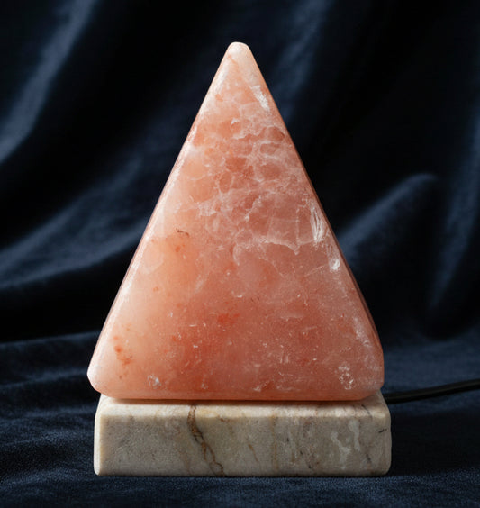 Quality USB Pyramid Salt Lamp - 9 cm (multi)