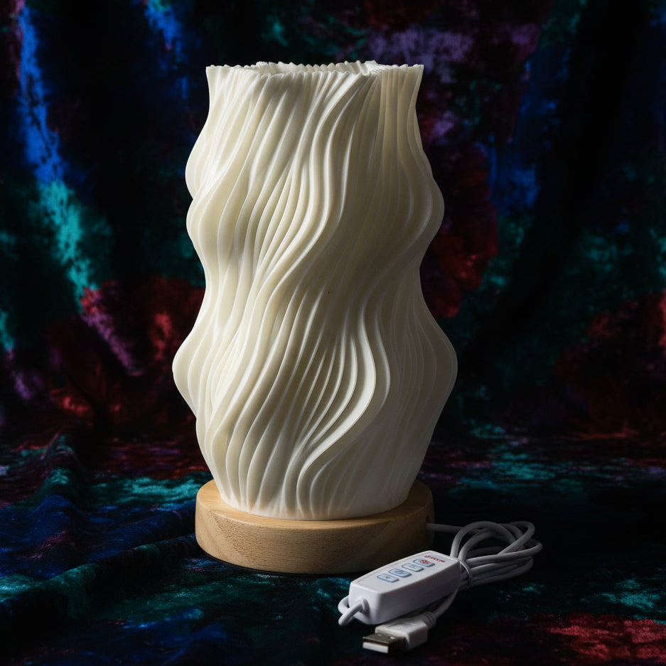 New Wave Lamp - USB (C) - 3 settings - Star Twisted