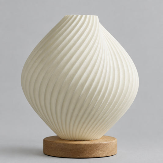 New Wave Lamp - USB - 3 settings - Shell Twisted