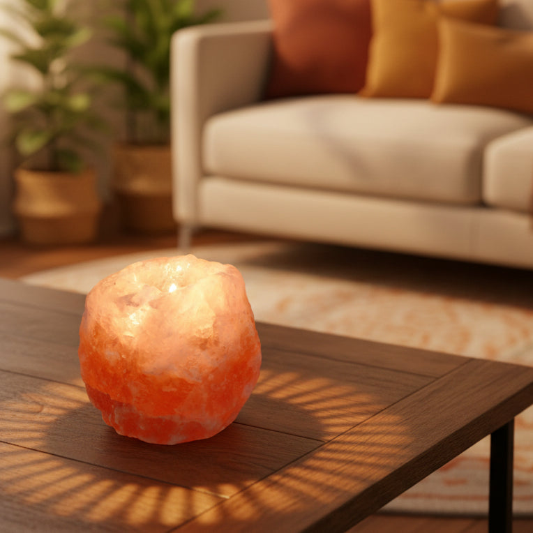 Quality Natural Salt Candle Holder