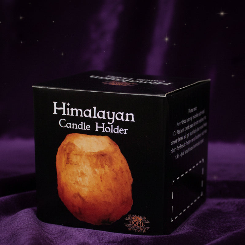 Quality Natural Salt Candle Holder
