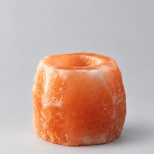 Quality Natural Salt Candle Holder