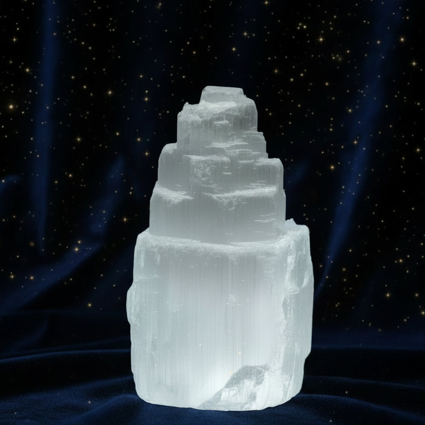 Natural Selenite Tower - 5 cm