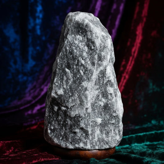 Grey Himalayan Salt Lamp - 1.5 - 2kg