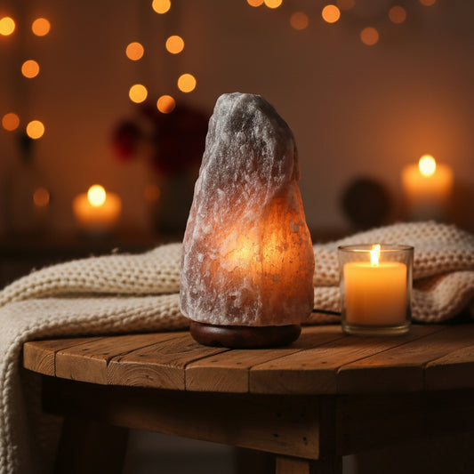 Grey Himalayan Salt Lamp - 2-3kg