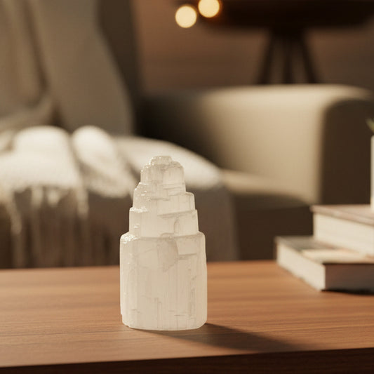 Natural Selenite Tower - 5 cm