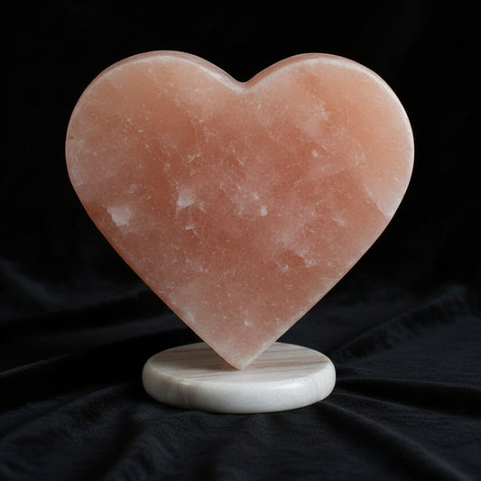 Crafted Salt lamp - Heart