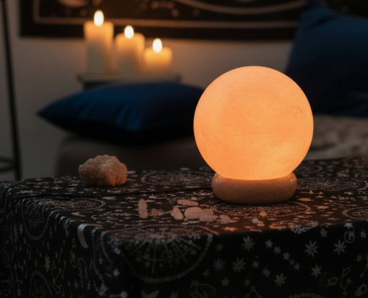 Quality USB Ball Salt Lamp - 8 cm (single)