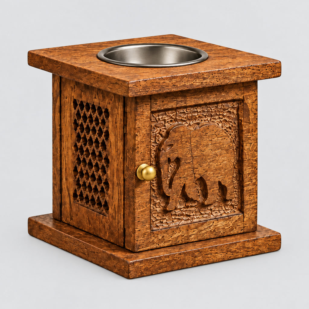 Large Mango Box Burner - Elephant