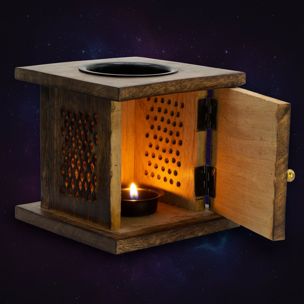 Large Mango Box Burner - Elephant