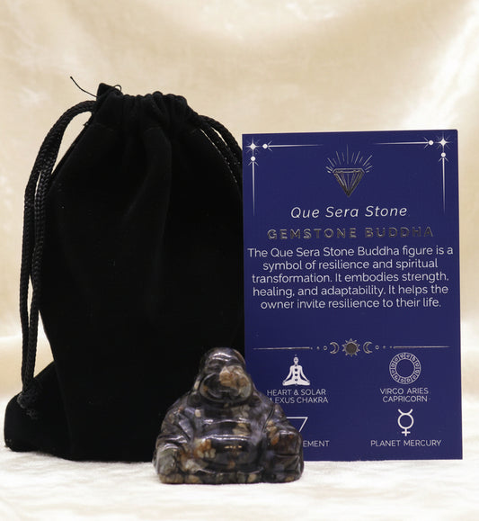 Gemstone Small Buddha - Que Sera Stone