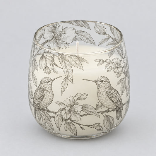 Medium Glass Jar Candles - Drawn by Flame