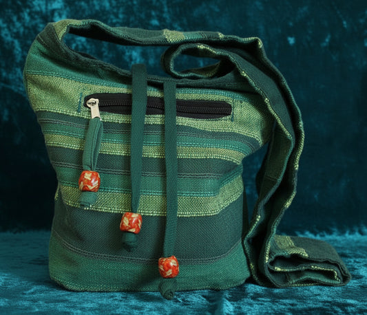 Nepal Sling Bag - Forest Green
