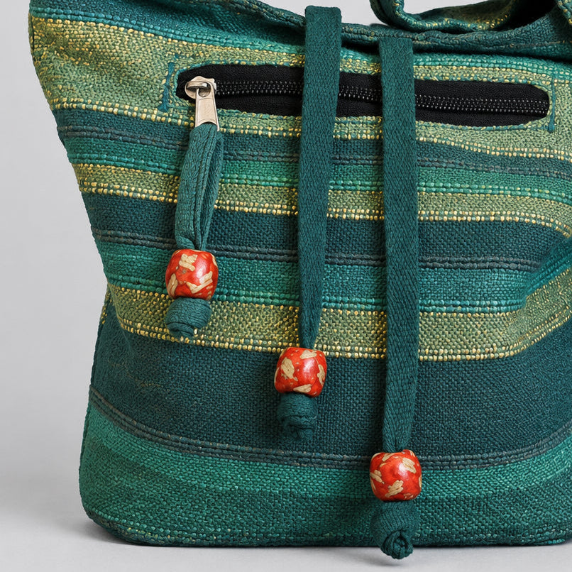 Nepal Sling Bag - Forest Green