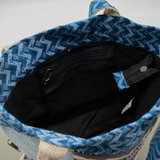 Patchwork Kathmandu Tote Bag - Dhaka Design