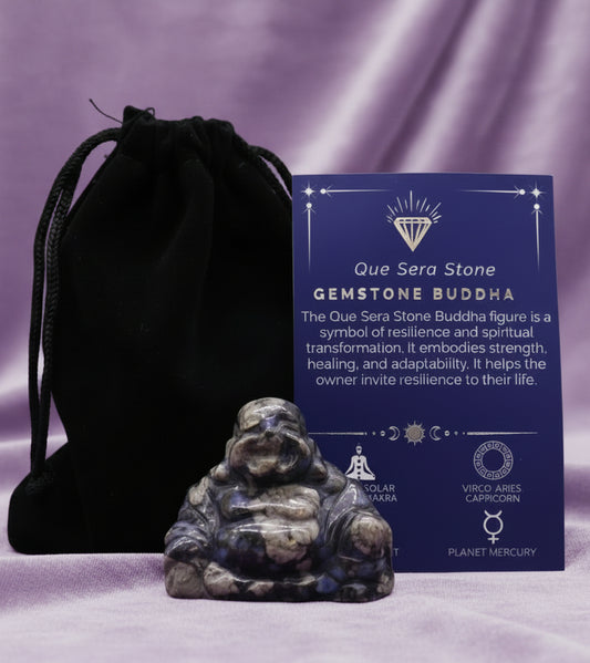 Gemstone Large Buddha - Que Sera Stone