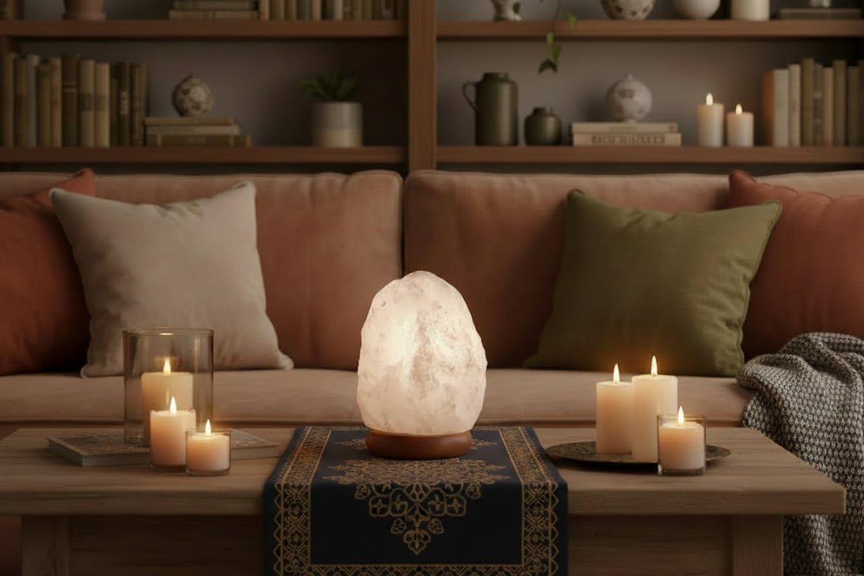 Crystal Rock Himalayan Salt Lamp - apx 1.5 - 2kg