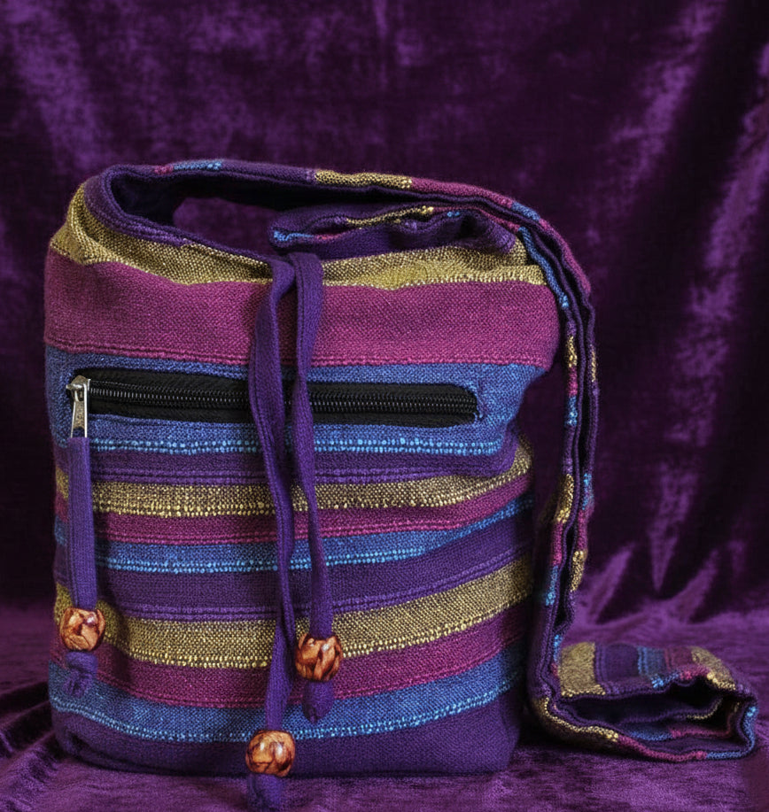 Nepal Sling Bag - Wild Flowers