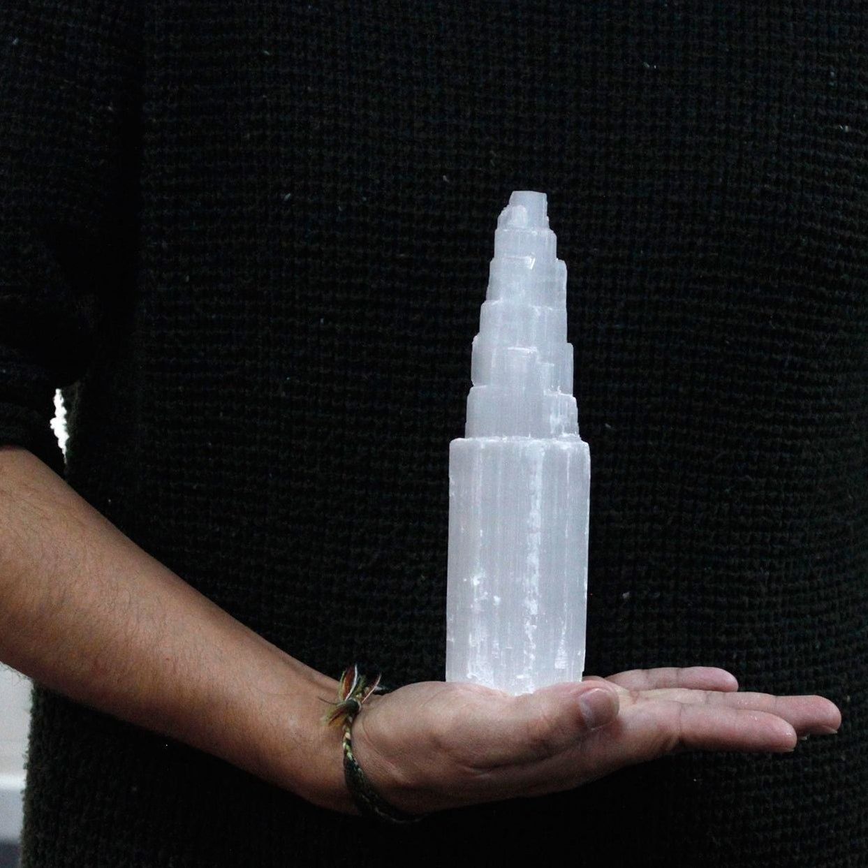Natural Selenite Tower - 20 cm