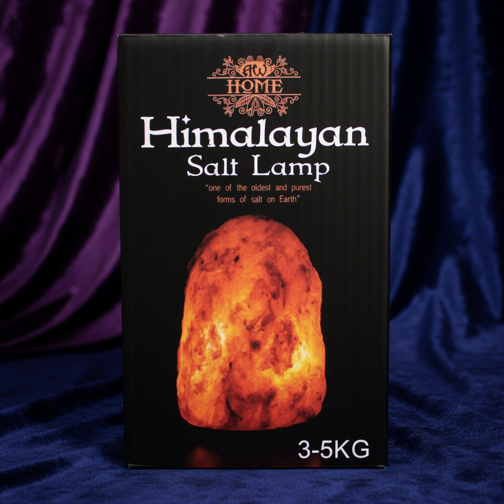 Quality Natural Salt Lamp - & Base apx 3-5kg