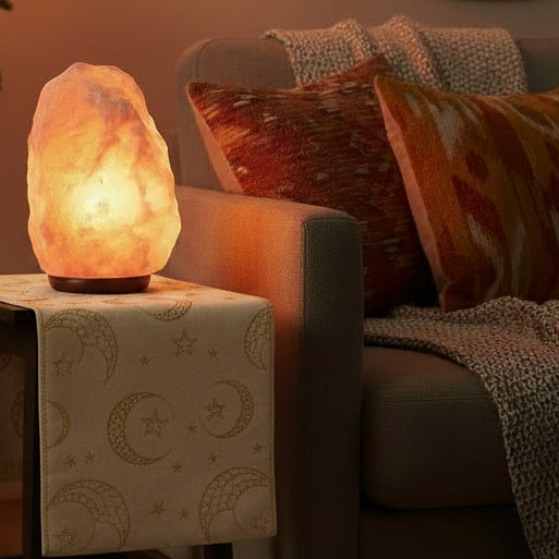 Quality Natural Salt Lamp - & Base apx 8-10kg