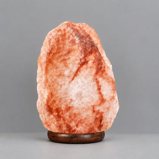 Quality Natural Salt Lamp - & Base apx 8-10kg