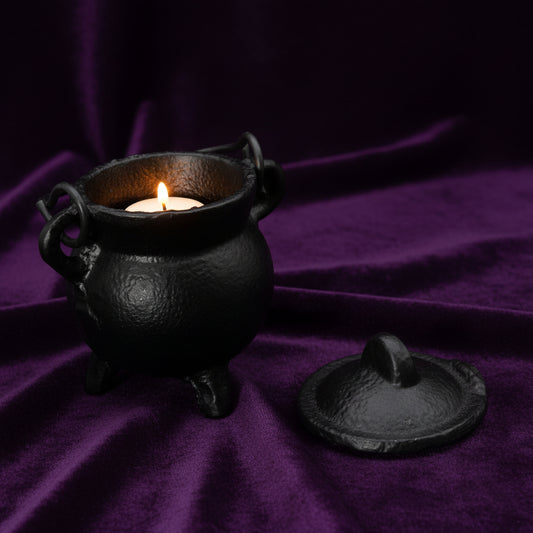 Extra Small Cast Iron Cauldrons  5x7cm - Set of four