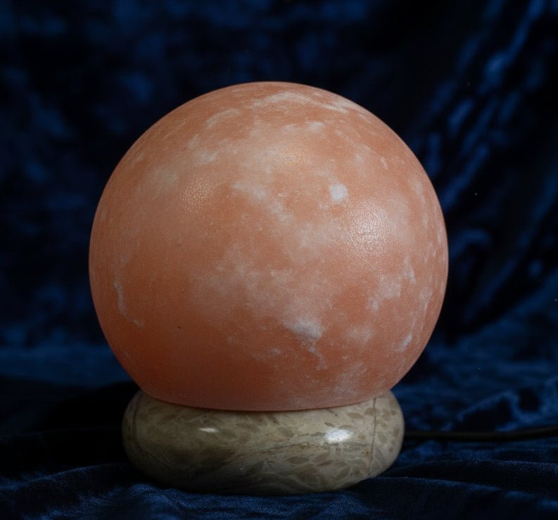 Quality USB Ball Salt Lamp - 8 cm (multi)